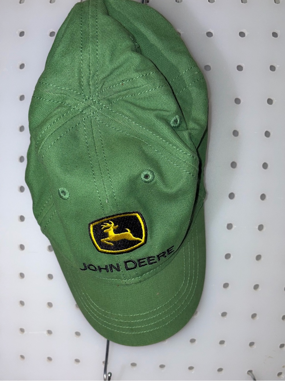 John Deere Toddler Green Cap with Yellow & Black Logo
